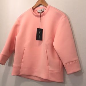 NWT Sara Campbell Limited Edition Scuba Knit Top.